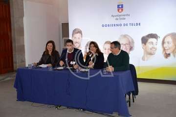 Presentación de los trámites de aprobación del nuevo PGO de Telde (Foto TA)